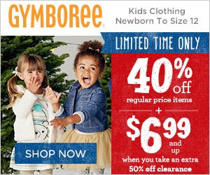 Gymboree Sale: 40% Off All Regular Priced Items