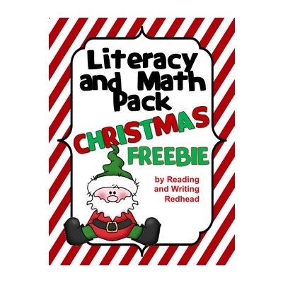 Free Christmas Literacy & Math Pack