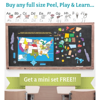 Peel, Play, & Learn Sets Sale - Buy One & Get a Mini Set Free!