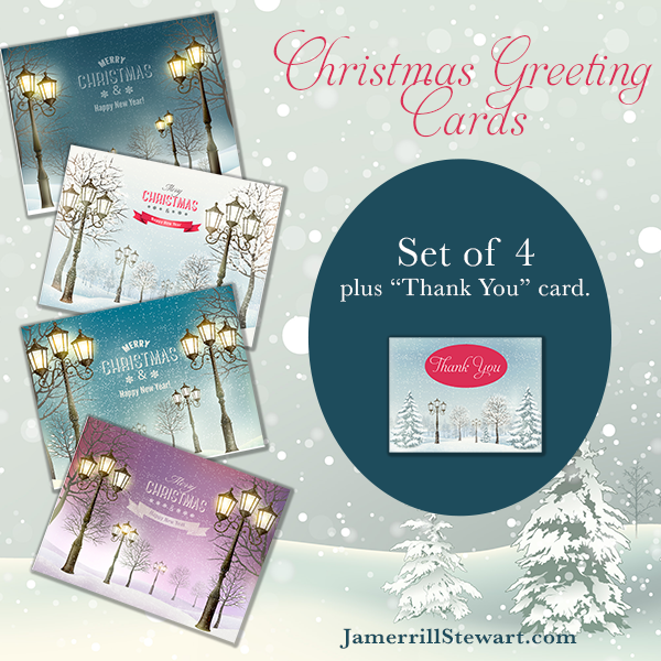 Free Christmas Card Set