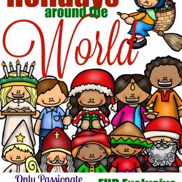 FREE HOLIDAYS AROUND THE WORLD PACK (Instant Download)