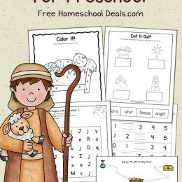 FREE PRESCHOOL NATIVITY PRINTABLES (Instant Downloads!)