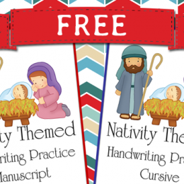 FREE Nativity Printables