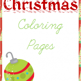 FREE Christmas Coloring Pages