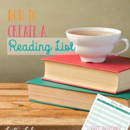 FREE Reading List Printable
