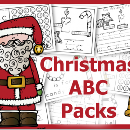 FREE Christmas ABC Pack