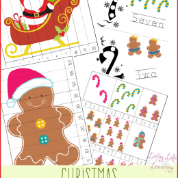FREE Christmas Counting Printable