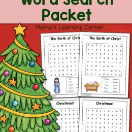 FREE Word Search Packet