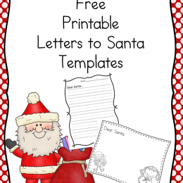 FREE Santa Letter Templates