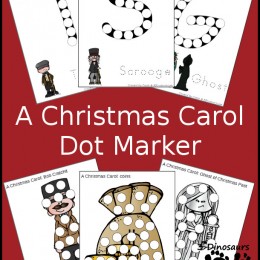 FREE A Christmas Carol Marker Pages