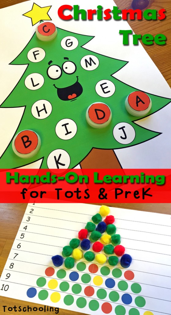 FREE Christmas Tree Learning Pack