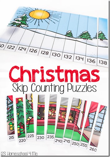 FREE Christmas Skip Counting