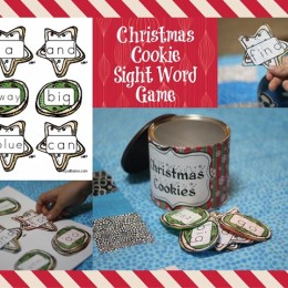 FREE Christmas Cookie Sight Word Game