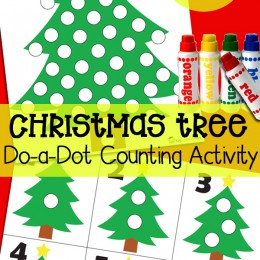 FREE Christmas Tree Dot-a-Dot Activities