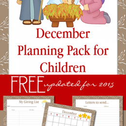 FREE December Planning Packs