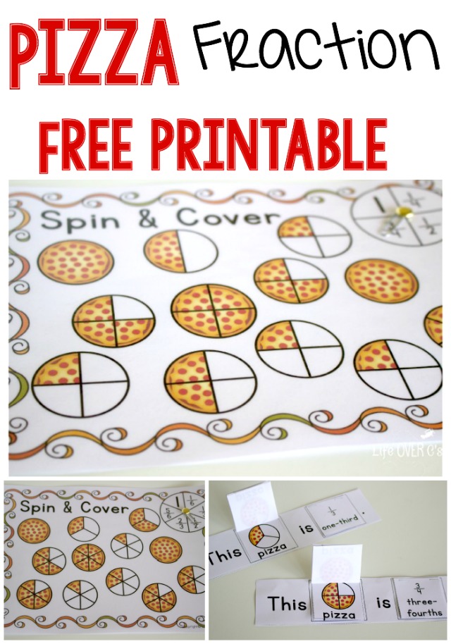 FREE Pizza Fractions