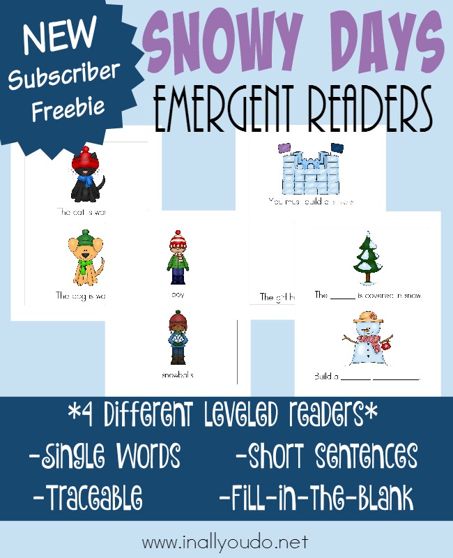 FREE Emergent Readers