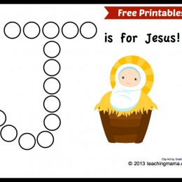 FREE J is for Jesus