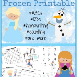 FREE Frozen Printables