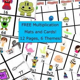 FREE Multiplication Mats