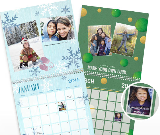 Free 8 x 11 Calendar at Shutterfly for New Customers - Just Pay Shipping!