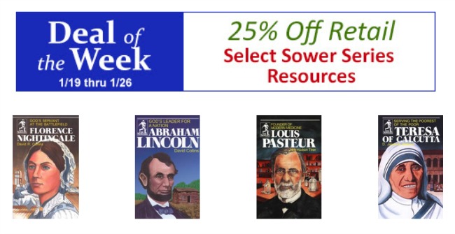 25% Off Sower Series Books