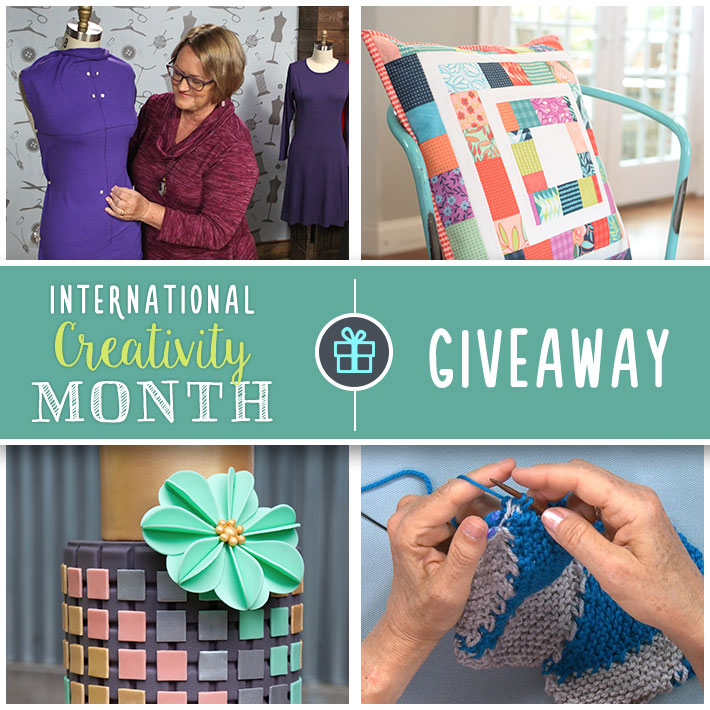 Craftsy Giveaway: Up to 5 Classes Free!