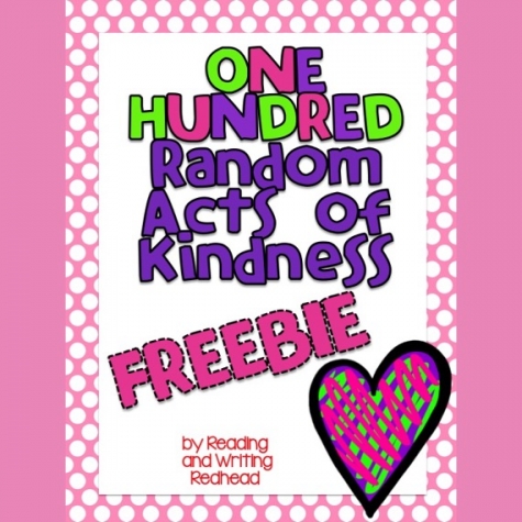 100 Random Acts of Kindness Freebie