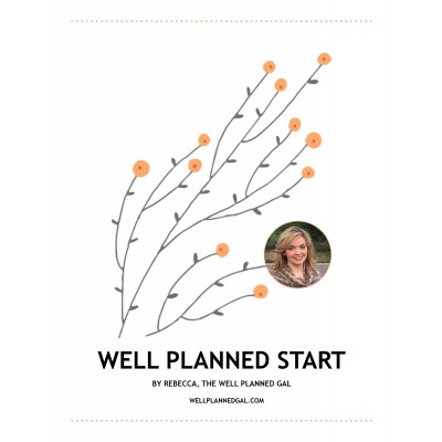 Free Well Planned Start eBook - Limited Time!