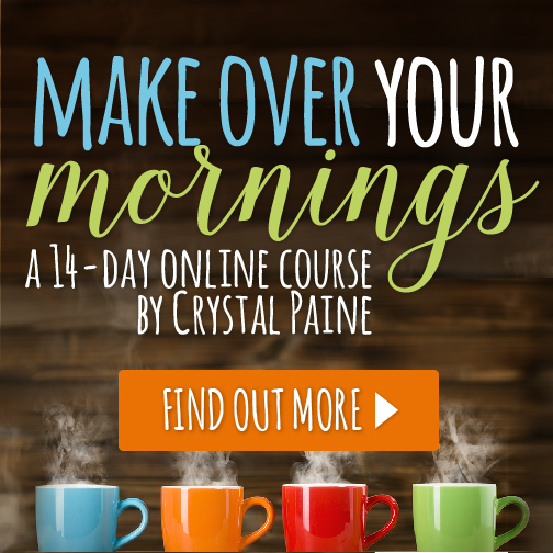 Make Over Your Mornings eCourse Only $9 - Limited Time!