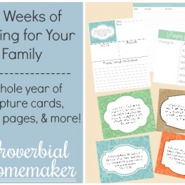 Free 52 Week Family Prayer Plan (90+ Pages!)