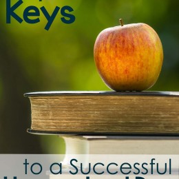 4 Keys to a Successful Homeschool Day