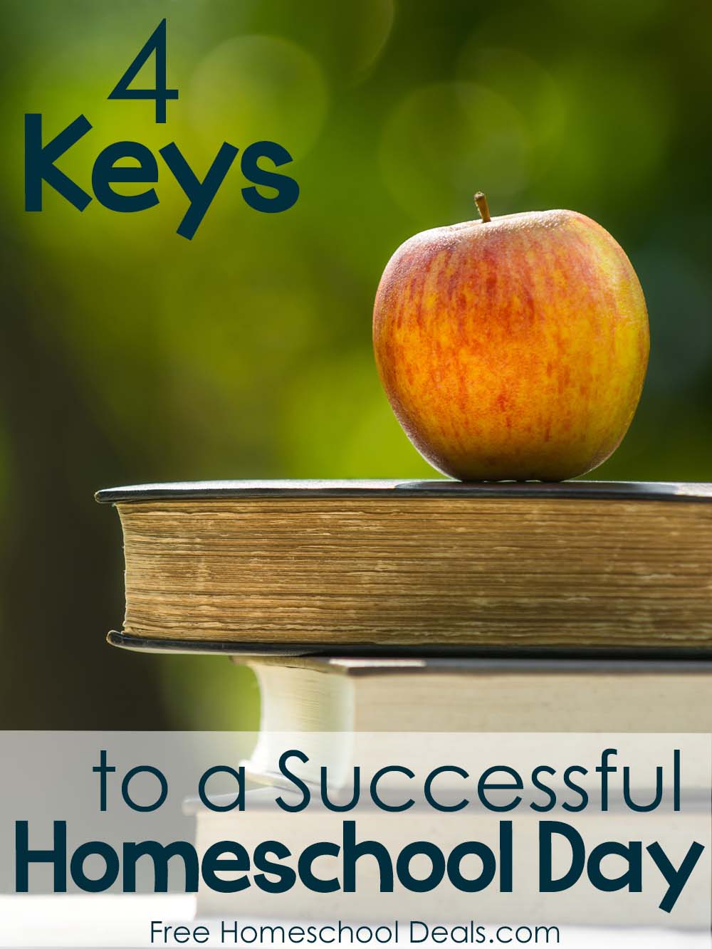 4 Keys to a Successful Homeschool Day