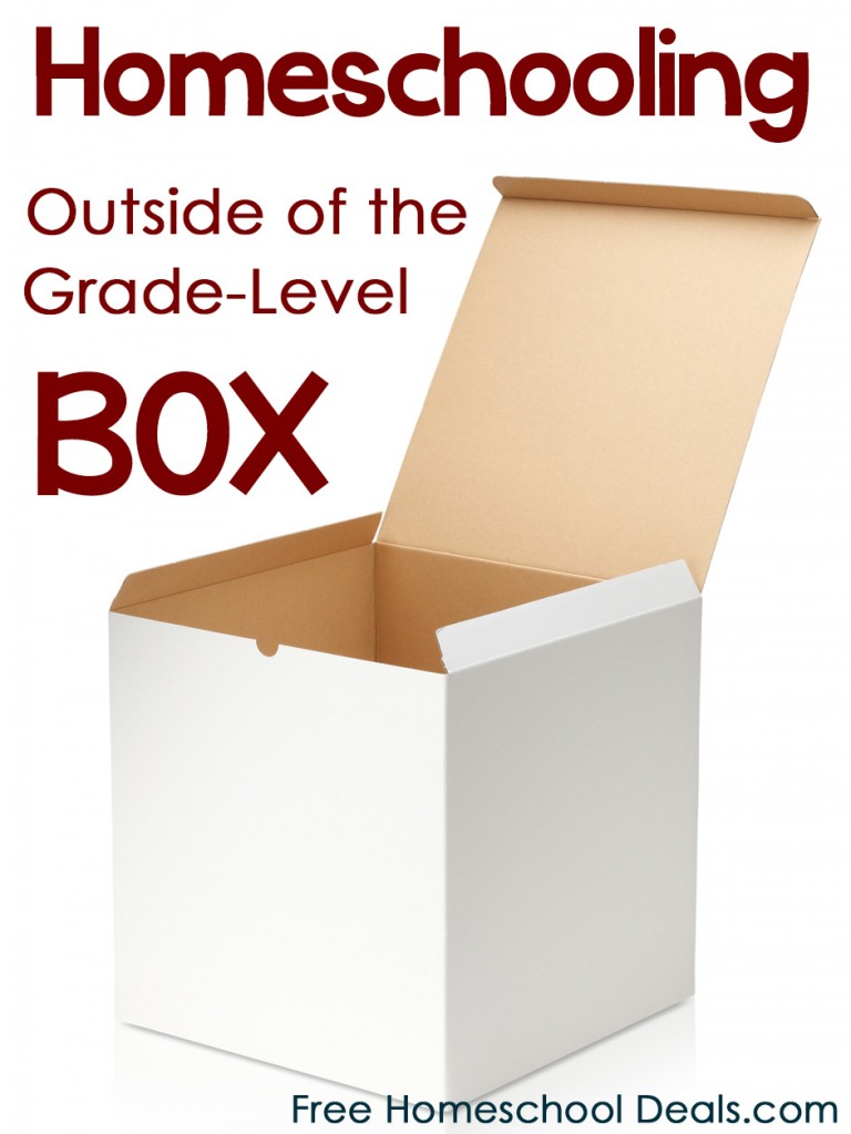 Homeschooling Outside of the Grade Level Box