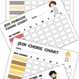 Free Printable Star Wars Chore Charts (instant download!)