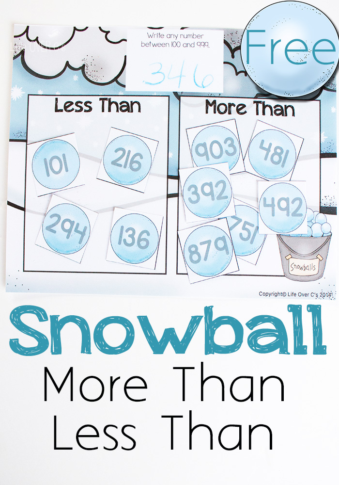 FREE Snowball Math