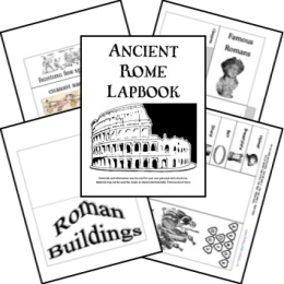 FREE Ancient Rome Lapbook