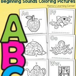 FREE ABC Mazes Coloring Pages