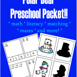 FREE Preschool Packet
