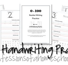 FREE handwriting pages