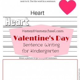 FREE Valentines Writing