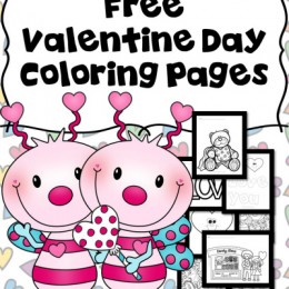 FREE Valentine's Day Coloring Pages