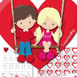 FREE Valentines Day Preschool Pack