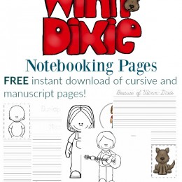 FREE Winn DIxie Notebooking Pages