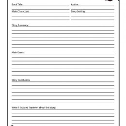 FREE Book Report Forms