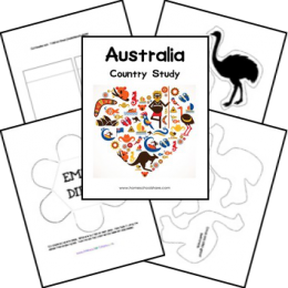 FREE Australia Lapbook