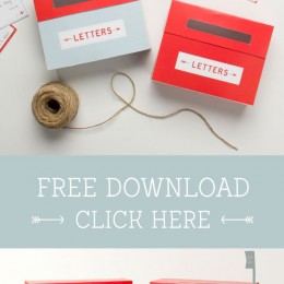 FREE Mail Printables
