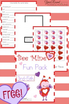 FREE Valentine's Day Fun Pack for 3rd-5th Graders