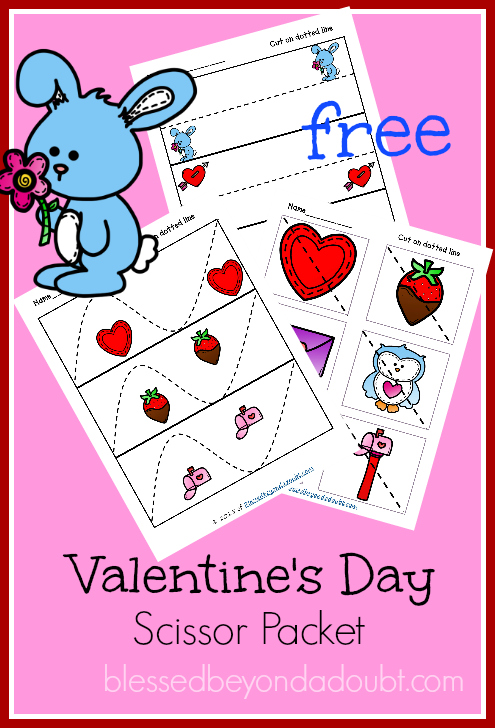 FREE Valentines Prek Pages