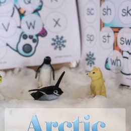 FREE Arctic Preschool Letter Hunt